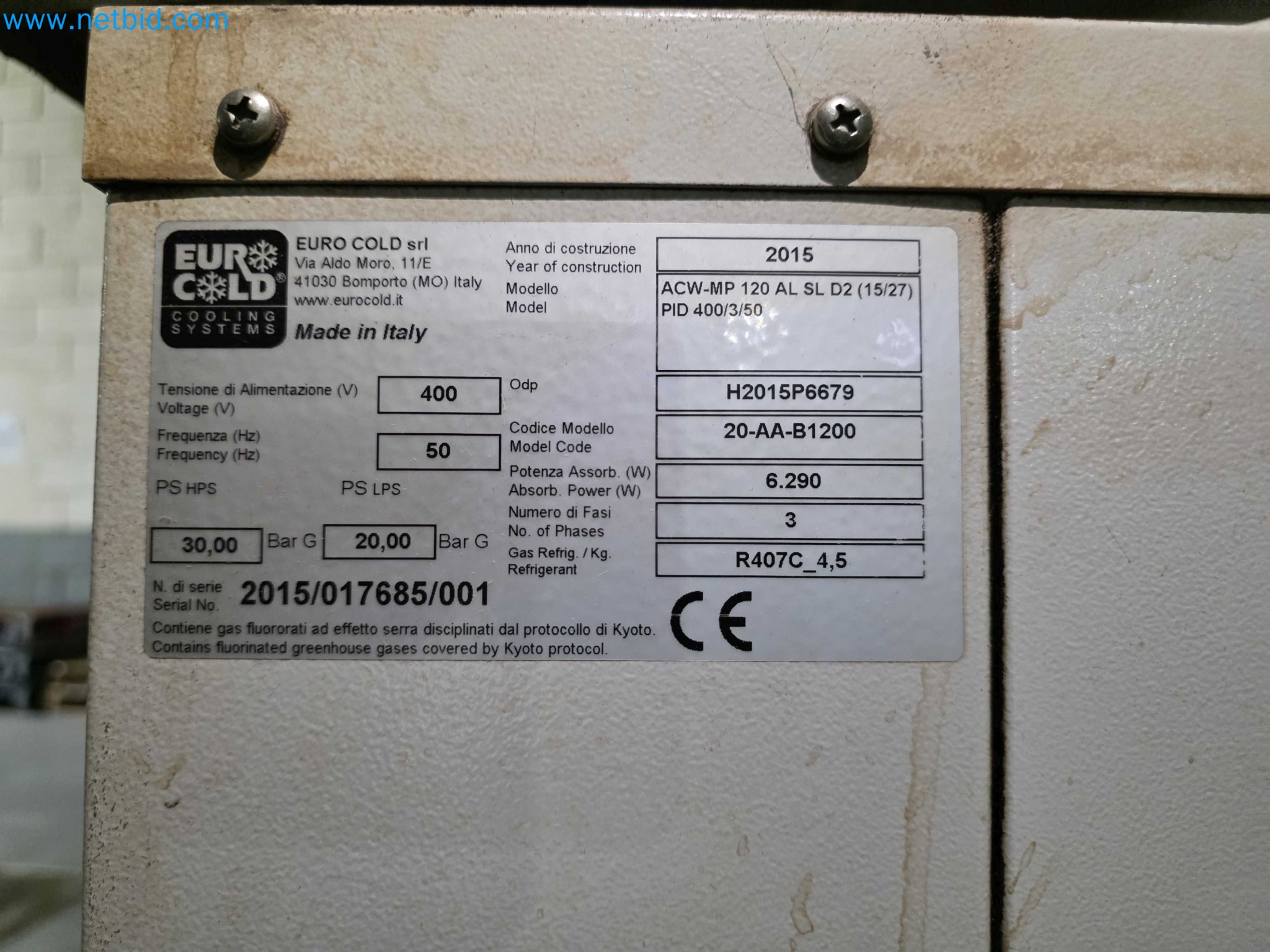 Liquidação de empresas - Máquinas de embalagem usadas para embalagem de frutas e legumes (linha de produção de MDF)-23