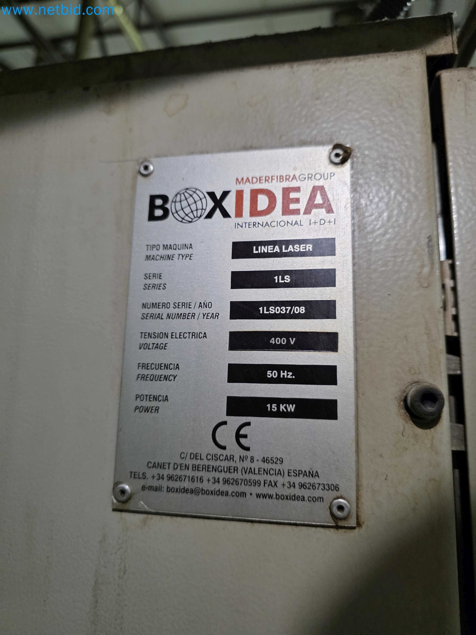 Liquidação de empresas - Máquinas de embalagem usadas para embalagem de frutas e legumes (linha de produção de MDF)-24