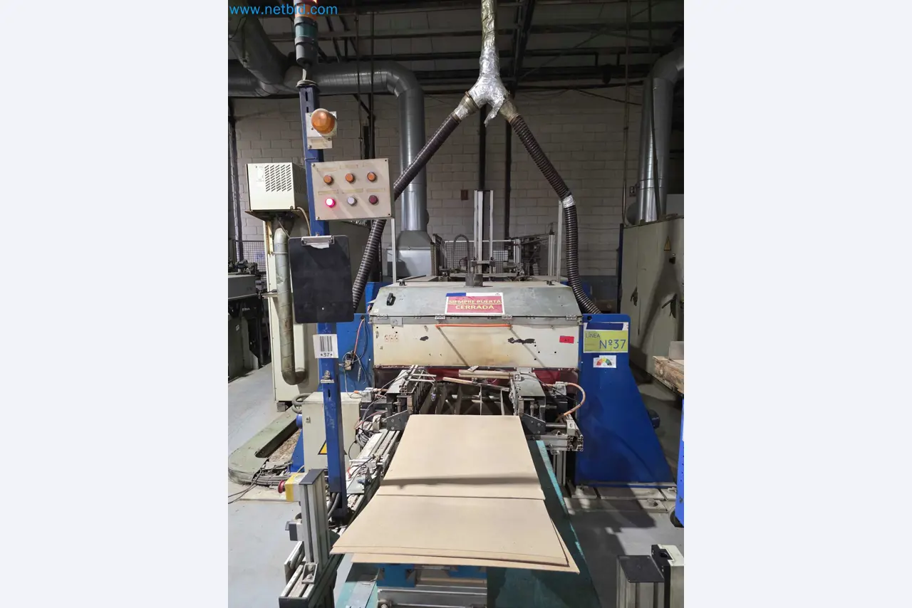 Liquidação de empresas - Máquinas de embalagem usadas para embalagem de frutas e legumes (linha de produção de MDF)-2