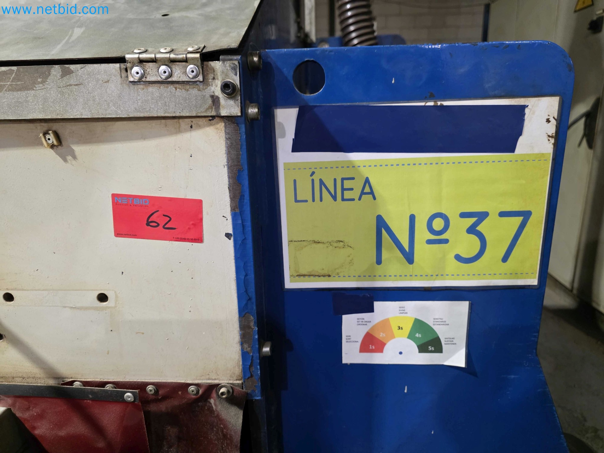 Liquidação de empresas - Máquinas de embalagem usadas para embalagem de frutas e legumes (linha de produção de MDF)-4
