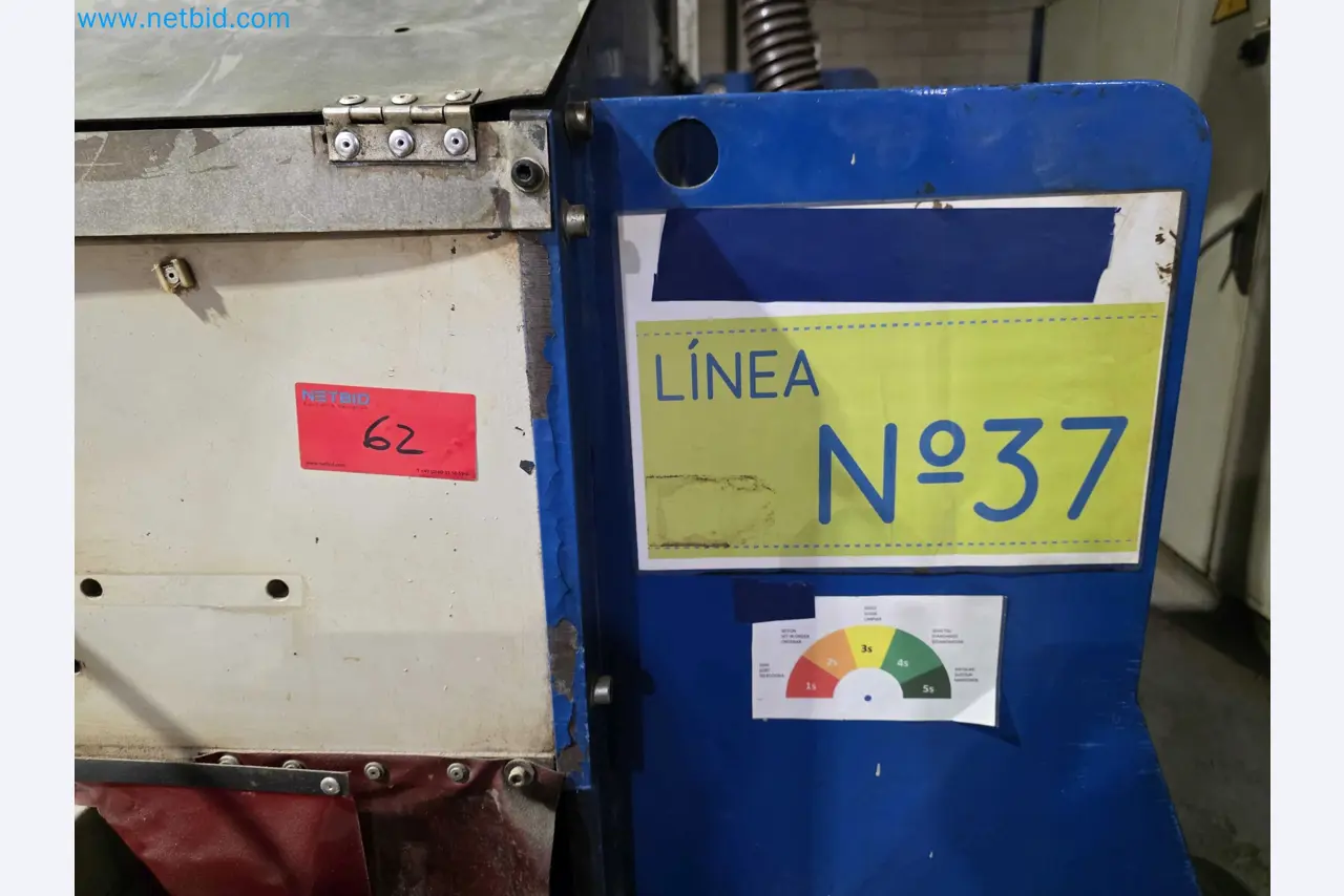 Liquidação de empresas - Máquinas de embalagem usadas para embalagem de frutas e legumes (linha de produção de MDF)-4