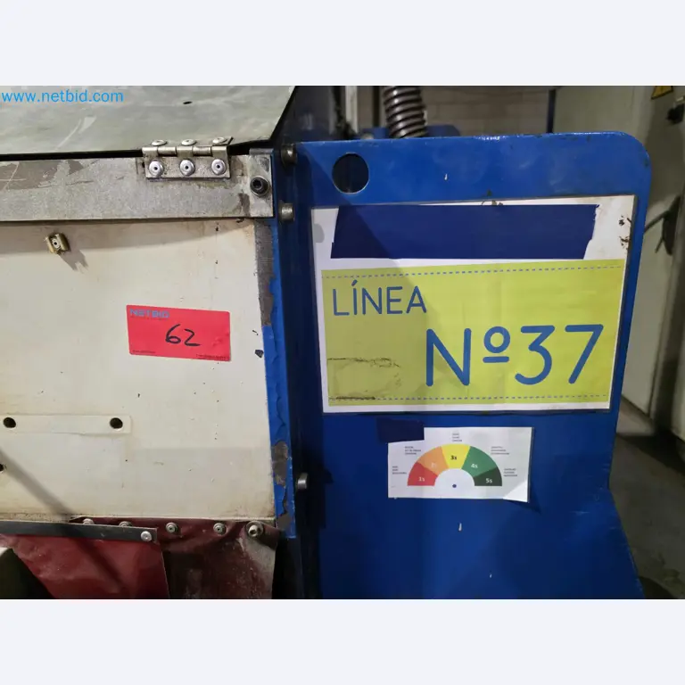 Liquidação de empresas - Máquinas de embalagem usadas para embalagem de frutas e legumes (linha de produção de MDF)-4