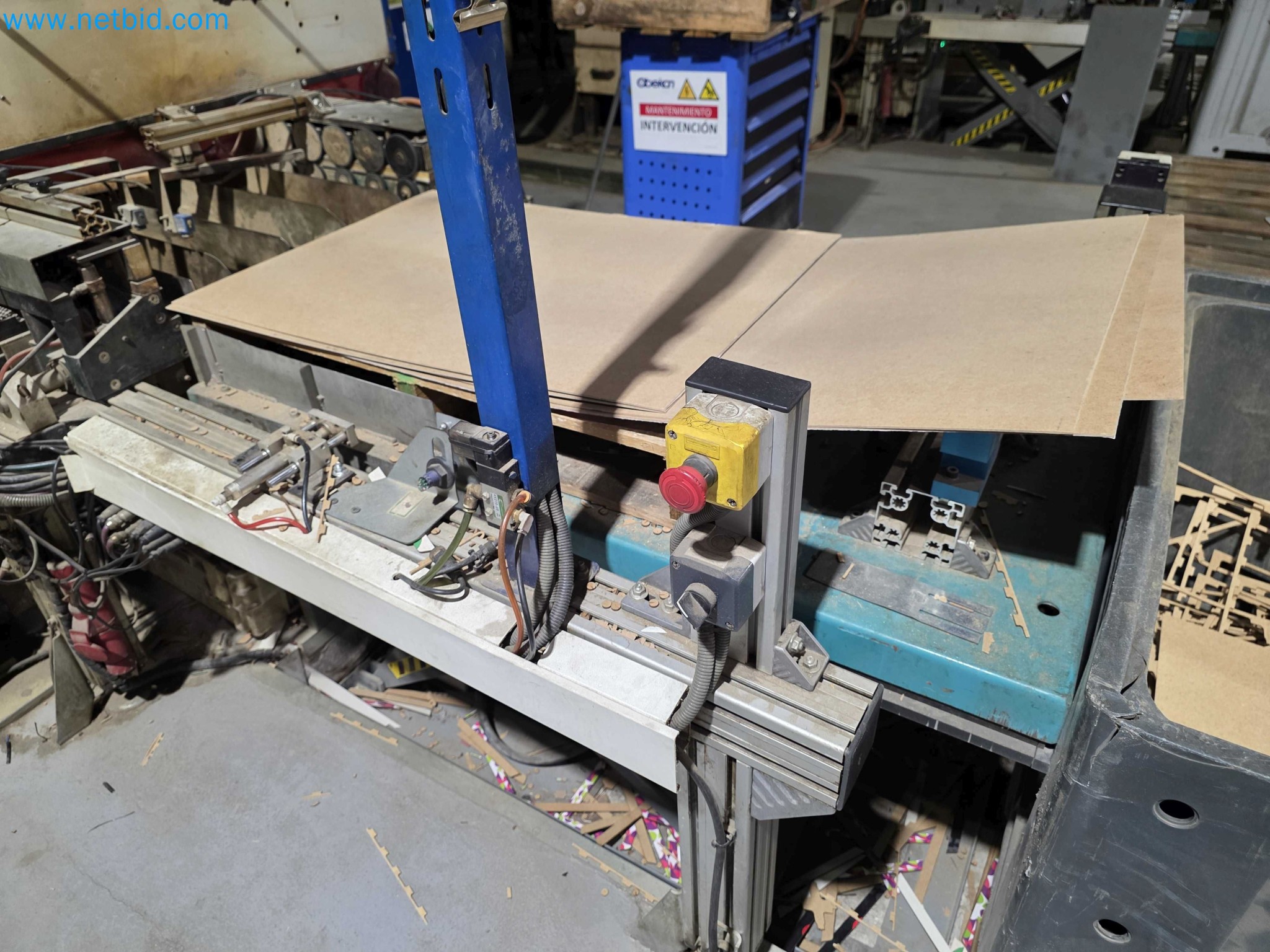 Liquidação de empresas - Máquinas de embalagem usadas para embalagem de frutas e legumes (linha de produção de MDF)-8