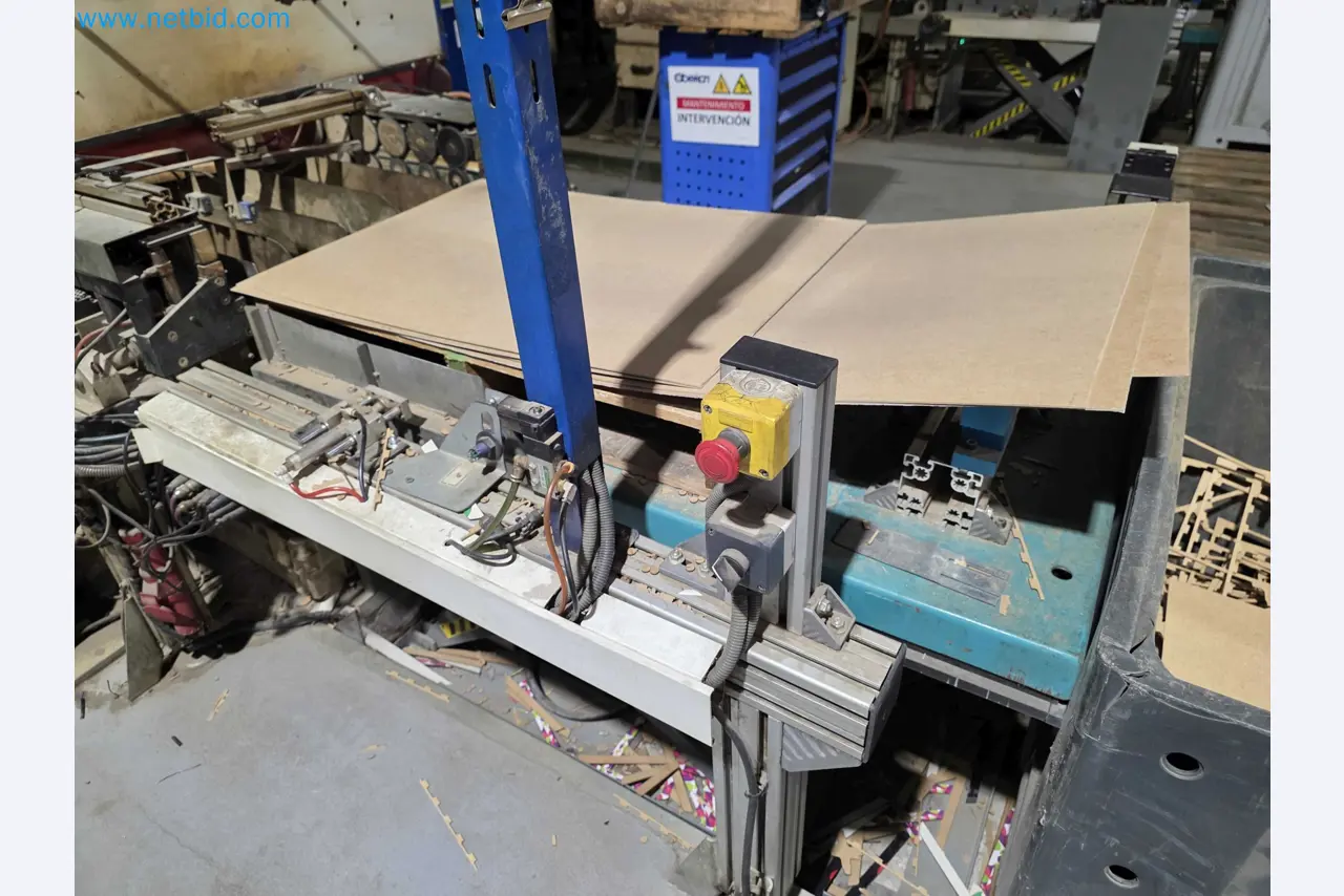 Liquidação de empresas - Máquinas de embalagem usadas para embalagem de frutas e legumes (linha de produção de MDF)-8