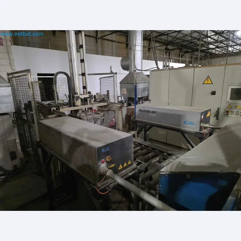 Liquidação de empresas - Máquinas de embalagem usadas para embalagem de frutas e legumes (linha de produção de MDF)-13