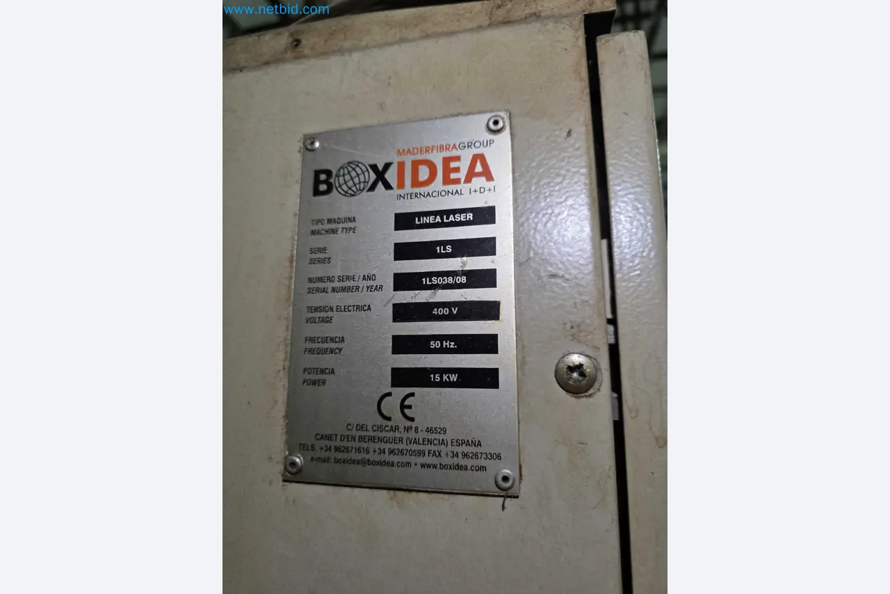 Liquidação de empresas - Máquinas de embalagem usadas para embalagem de frutas e legumes (linha de produção de MDF)-26