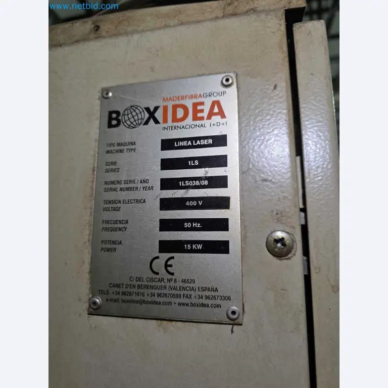 Liquidação de empresas - Máquinas de embalagem usadas para embalagem de frutas e legumes (linha de produção de MDF)-26