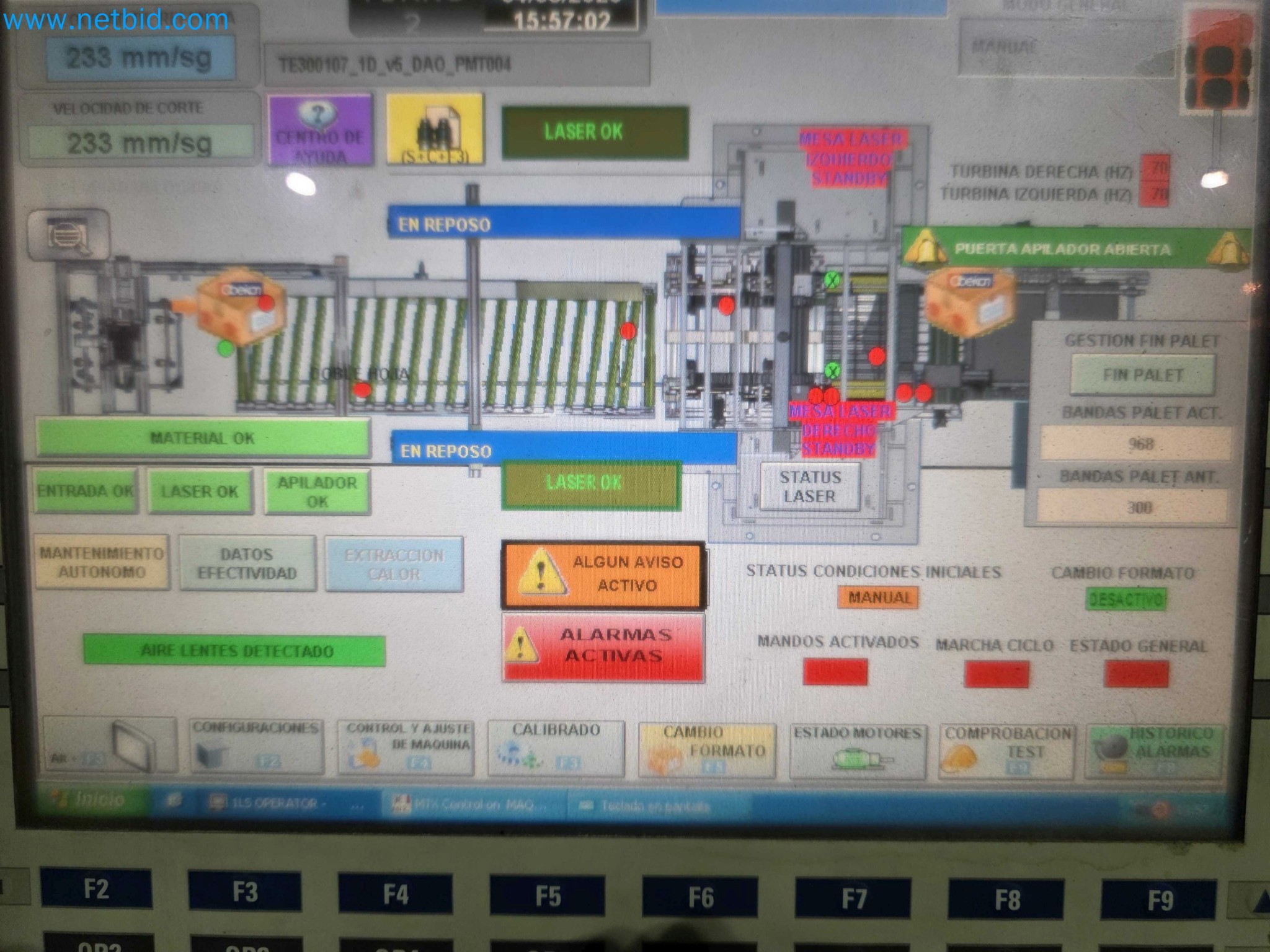 Liquidação de empresas - Máquinas de embalagem usadas para embalagem de frutas e legumes (linha de produção de MDF)-27