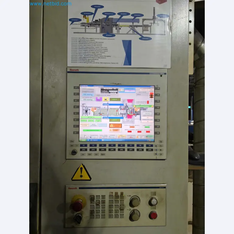 Liquidação de empresas - Máquinas de embalagem usadas para embalagem de frutas e legumes (linha de produção de MDF)-28