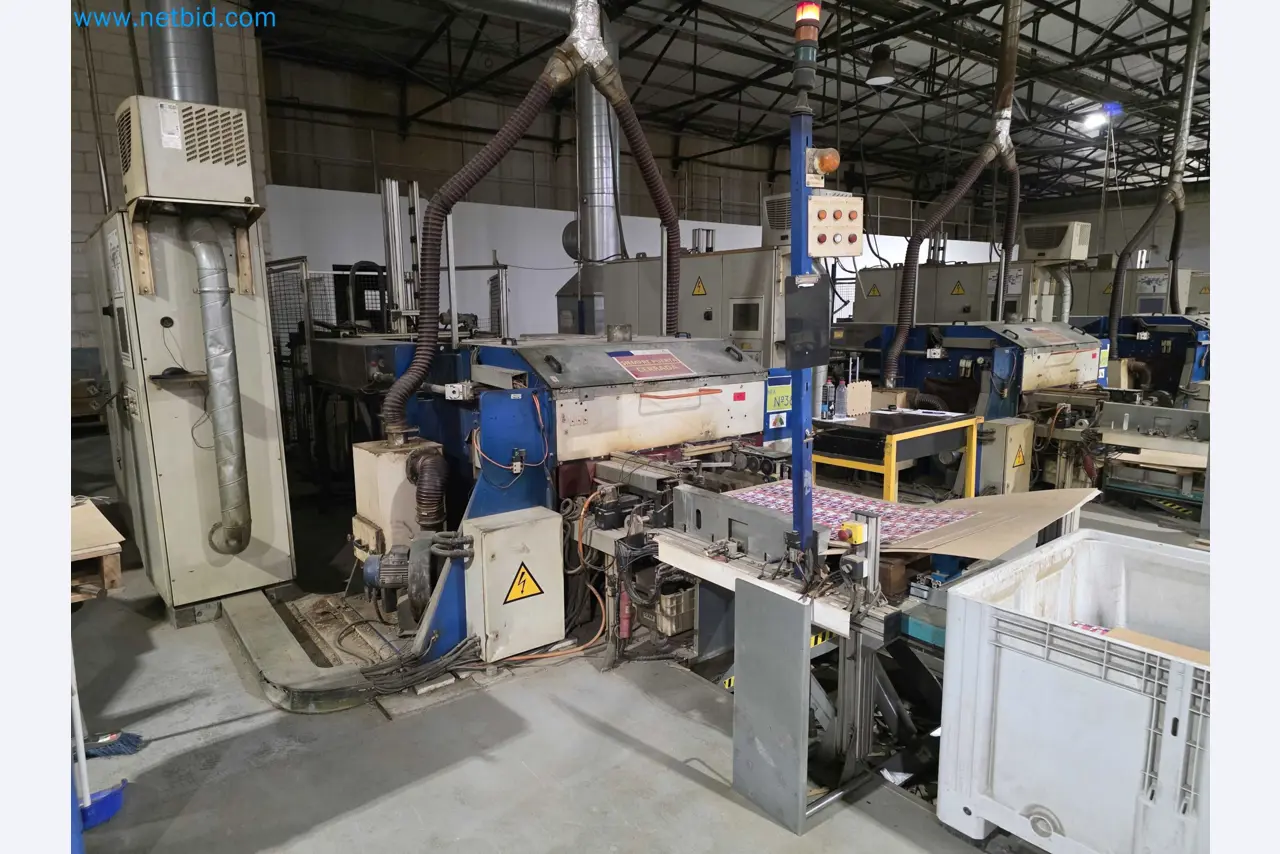 Liquidação de empresas - Máquinas de embalagem usadas para embalagem de frutas e legumes (linha de produção de MDF)-2