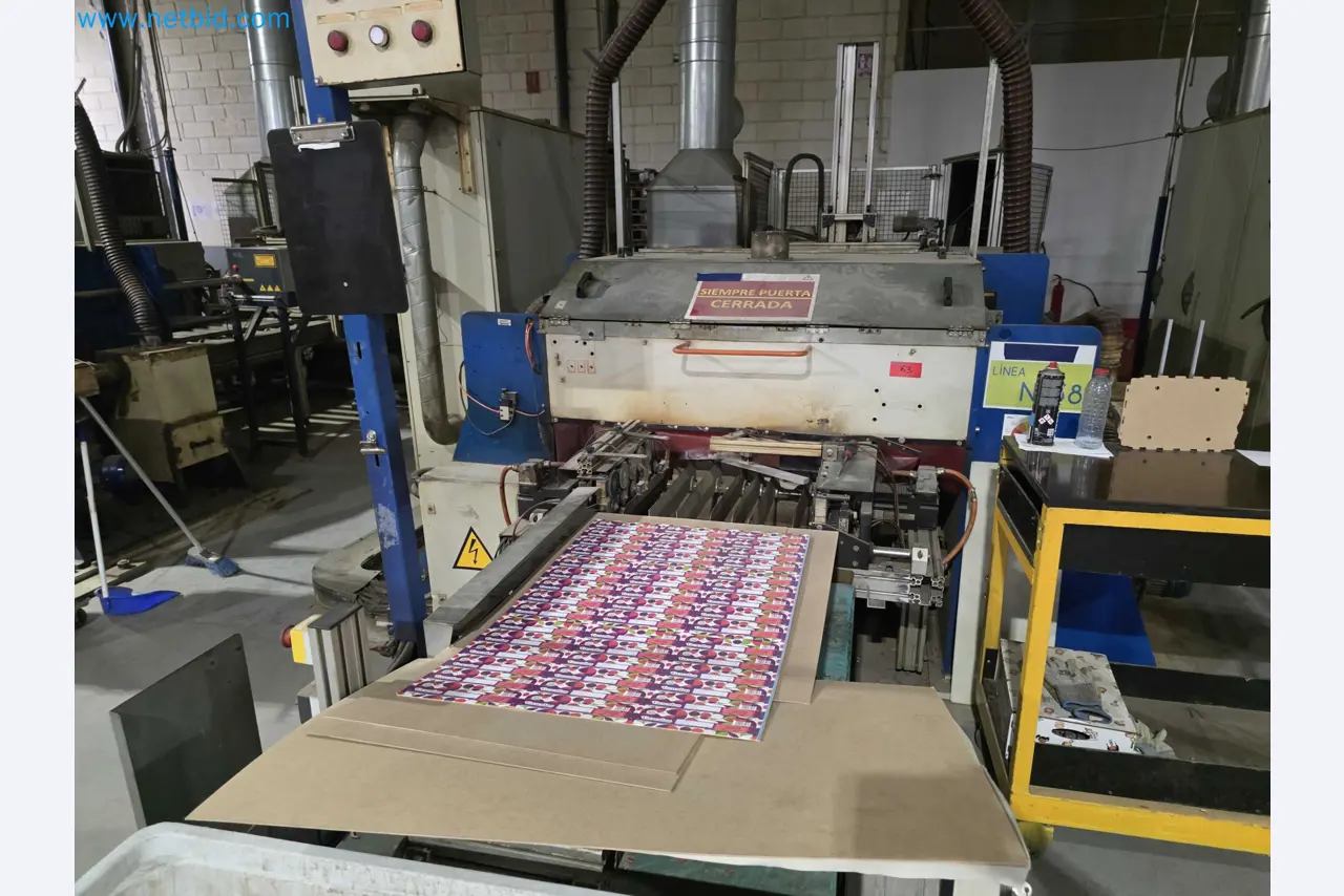 Liquidação de empresas - Máquinas de embalagem usadas para embalagem de frutas e legumes (linha de produção de MDF)-3