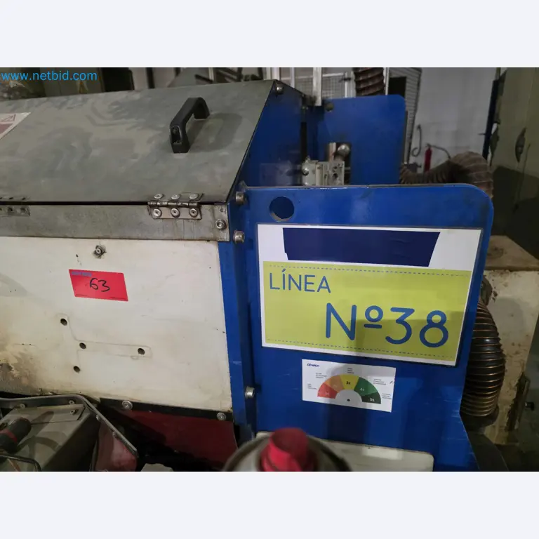 Liquidação de empresas - Máquinas de embalagem usadas para embalagem de frutas e legumes (linha de produção de MDF)-4