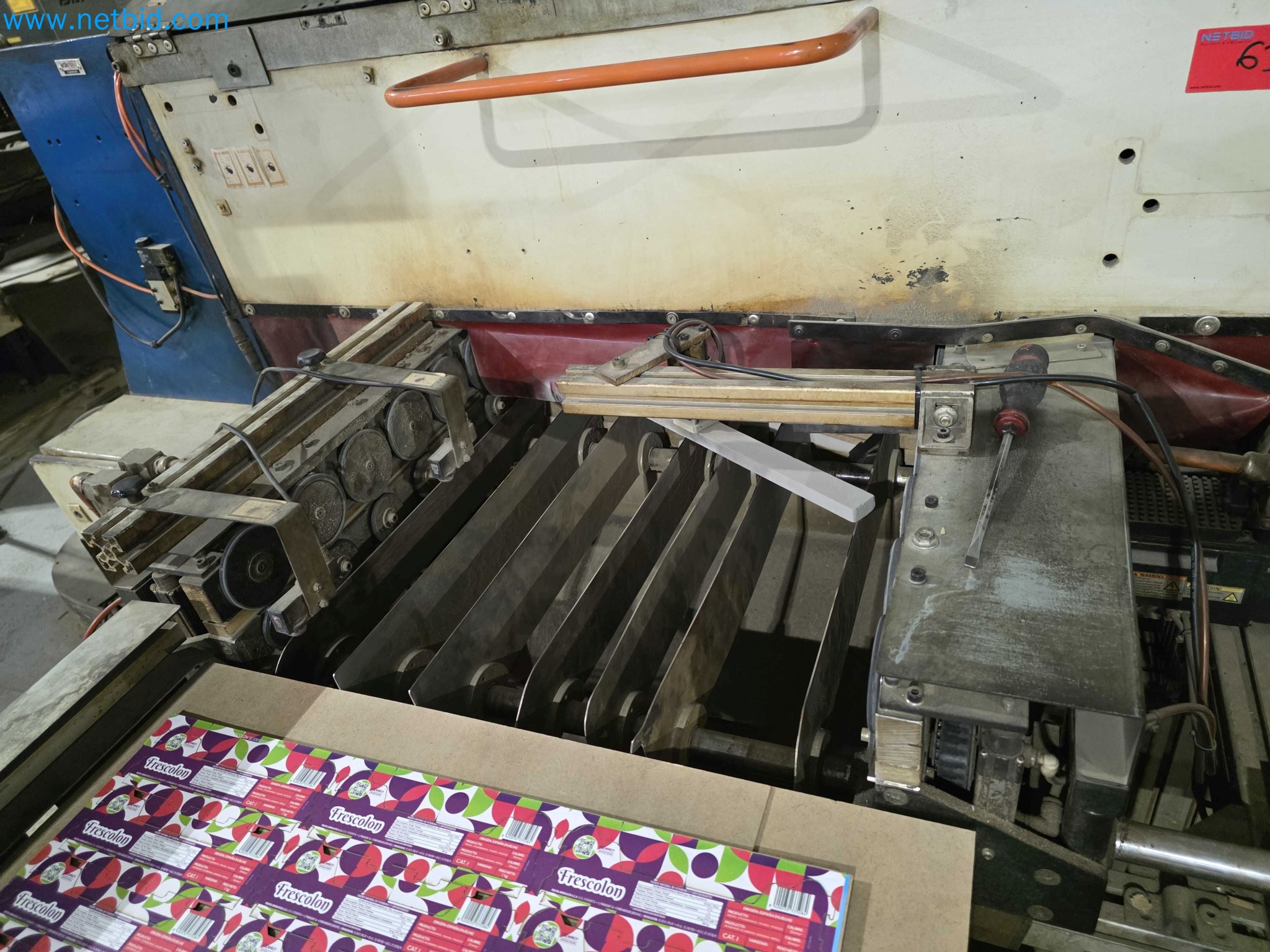 Liquidação de empresas - Máquinas de embalagem usadas para embalagem de frutas e legumes (linha de produção de MDF)-5