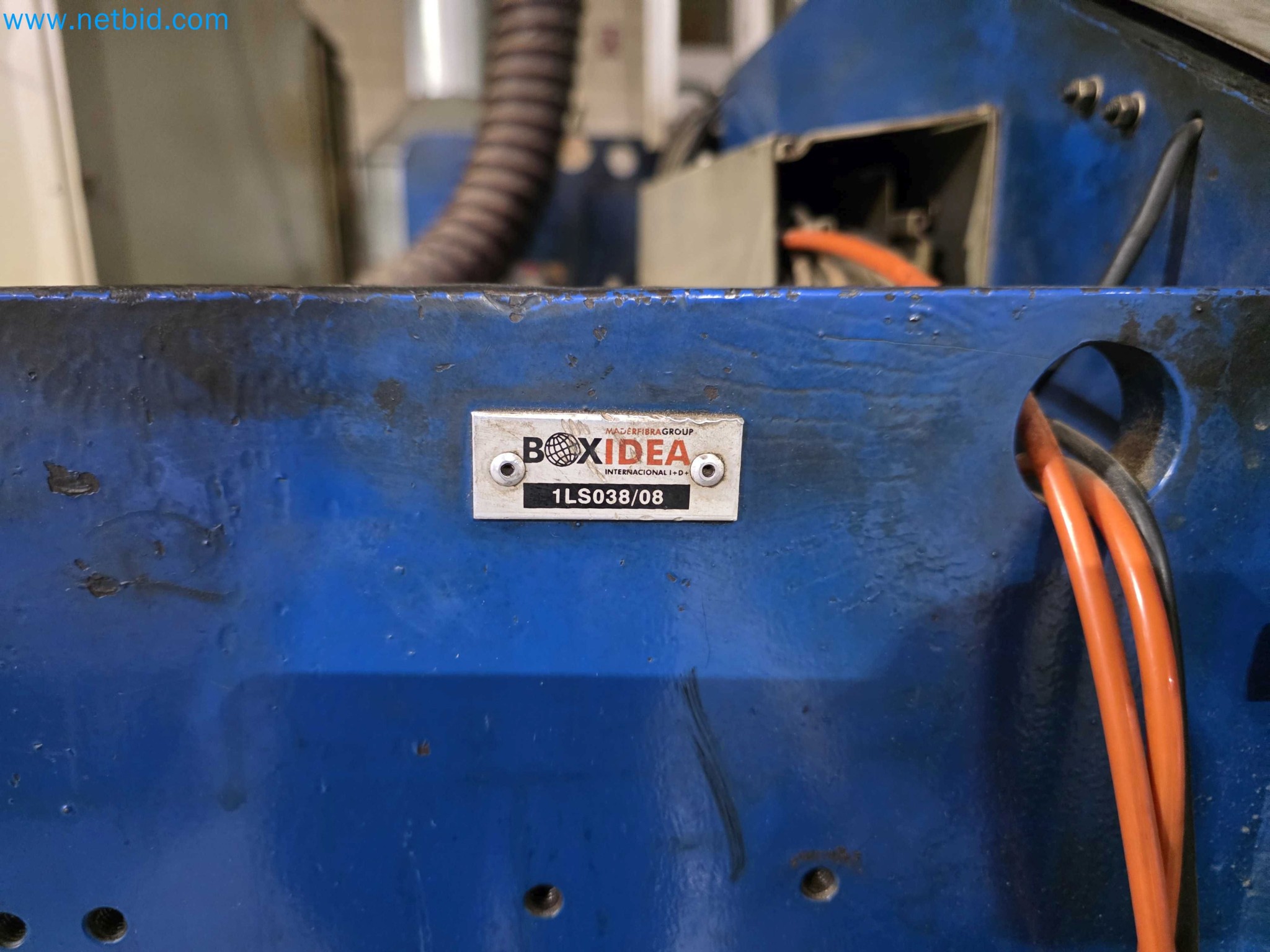 Liquidação de empresas - Máquinas de embalagem usadas para embalagem de frutas e legumes (linha de produção de MDF)-8