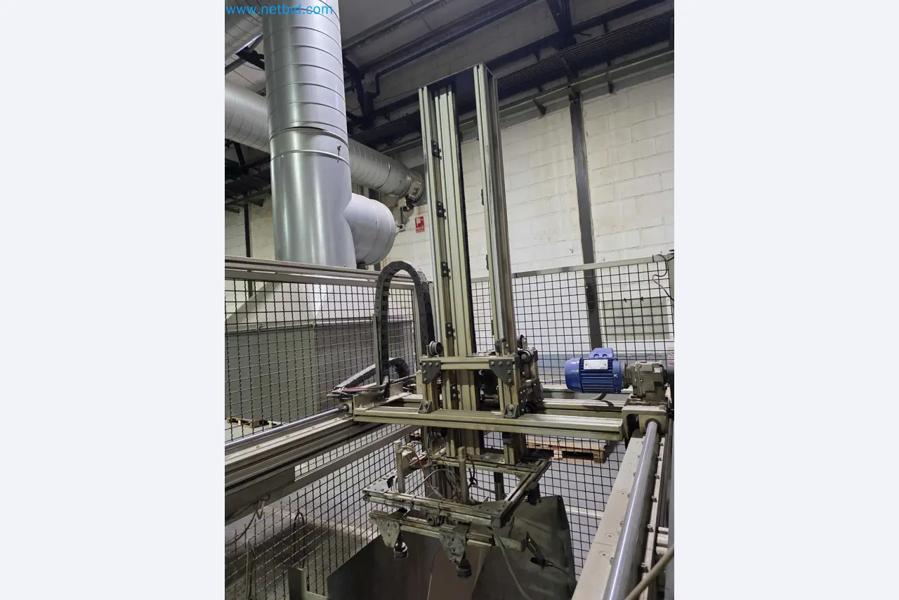 Liquidação de empresas - Máquinas de embalagem usadas para embalagem de frutas e legumes (linha de produção de MDF)-16