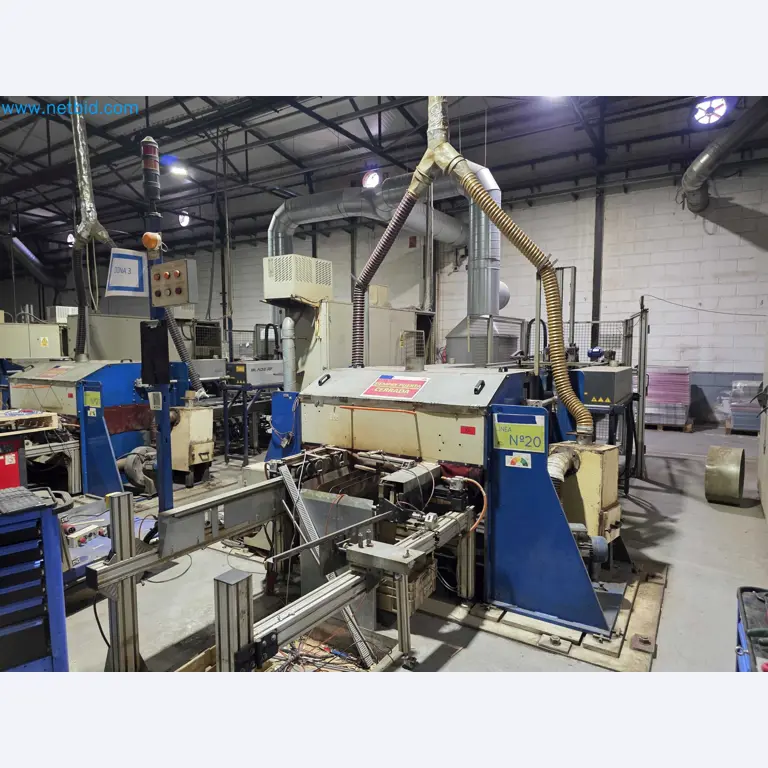 Liquidação de empresas - Máquinas de embalagem usadas para embalagem de frutas e legumes (linha de produção de MDF)-1