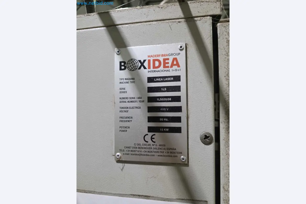 Liquidação de empresas - Máquinas de embalagem usadas para embalagem de frutas e legumes (linha de produção de MDF)-20