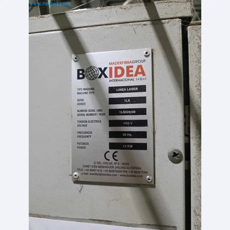 Liquidação de empresas - Máquinas de embalagem usadas para embalagem de frutas e legumes (linha de produção de MDF)-20