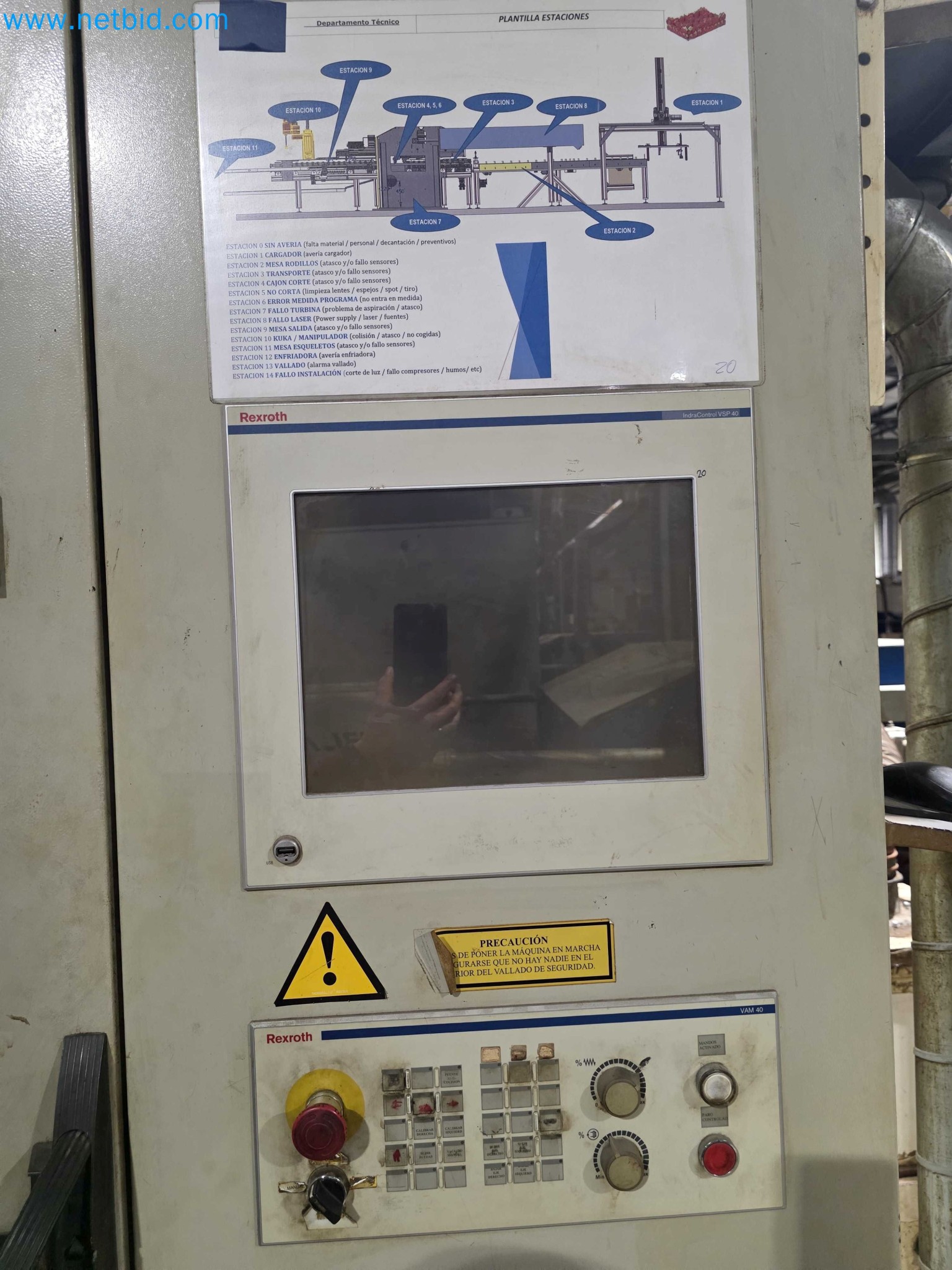 Liquidação de empresas - Máquinas de embalagem usadas para embalagem de frutas e legumes (linha de produção de MDF)-22