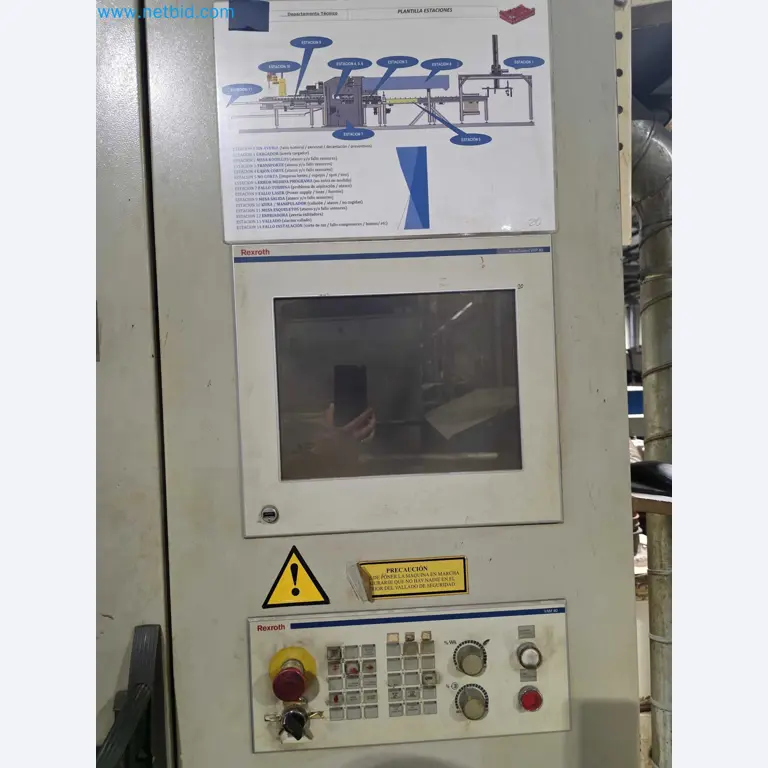 Liquidação de empresas - Máquinas de embalagem usadas para embalagem de frutas e legumes (linha de produção de MDF)-22