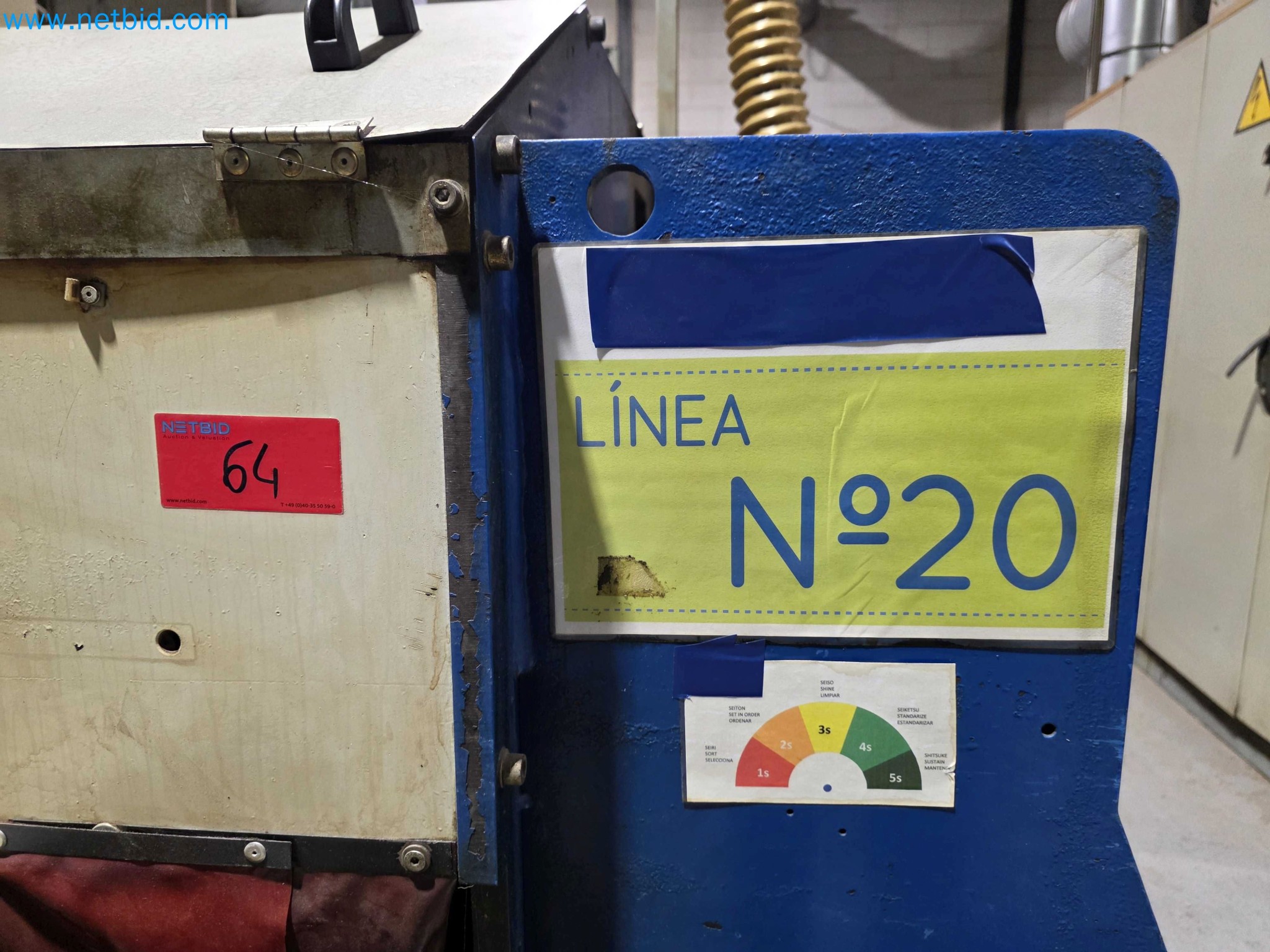 Liquidação de empresas - Máquinas de embalagem usadas para embalagem de frutas e legumes (linha de produção de MDF)-4