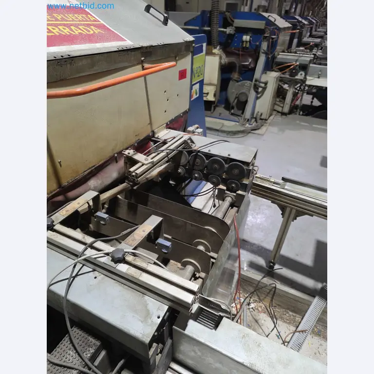 Liquidação de empresas - Máquinas de embalagem usadas para embalagem de frutas e legumes (linha de produção de MDF)-6