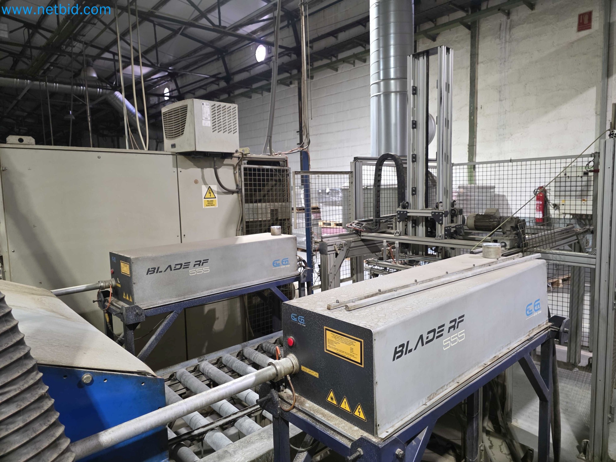 Liquidação de empresas - Máquinas de embalagem usadas para embalagem de frutas e legumes (linha de produção de MDF)-11