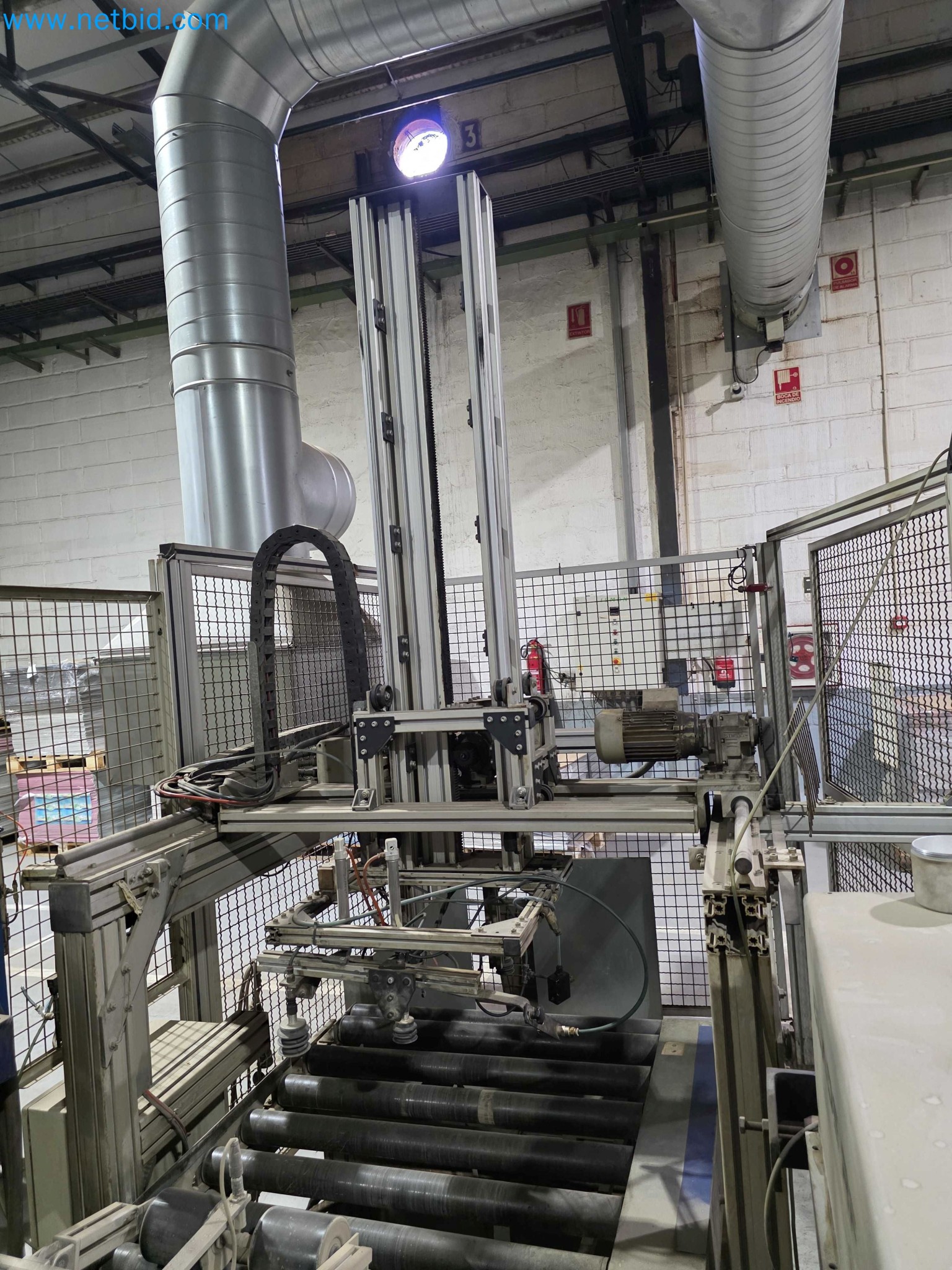 Liquidação de empresas - Máquinas de embalagem usadas para embalagem de frutas e legumes (linha de produção de MDF)-12