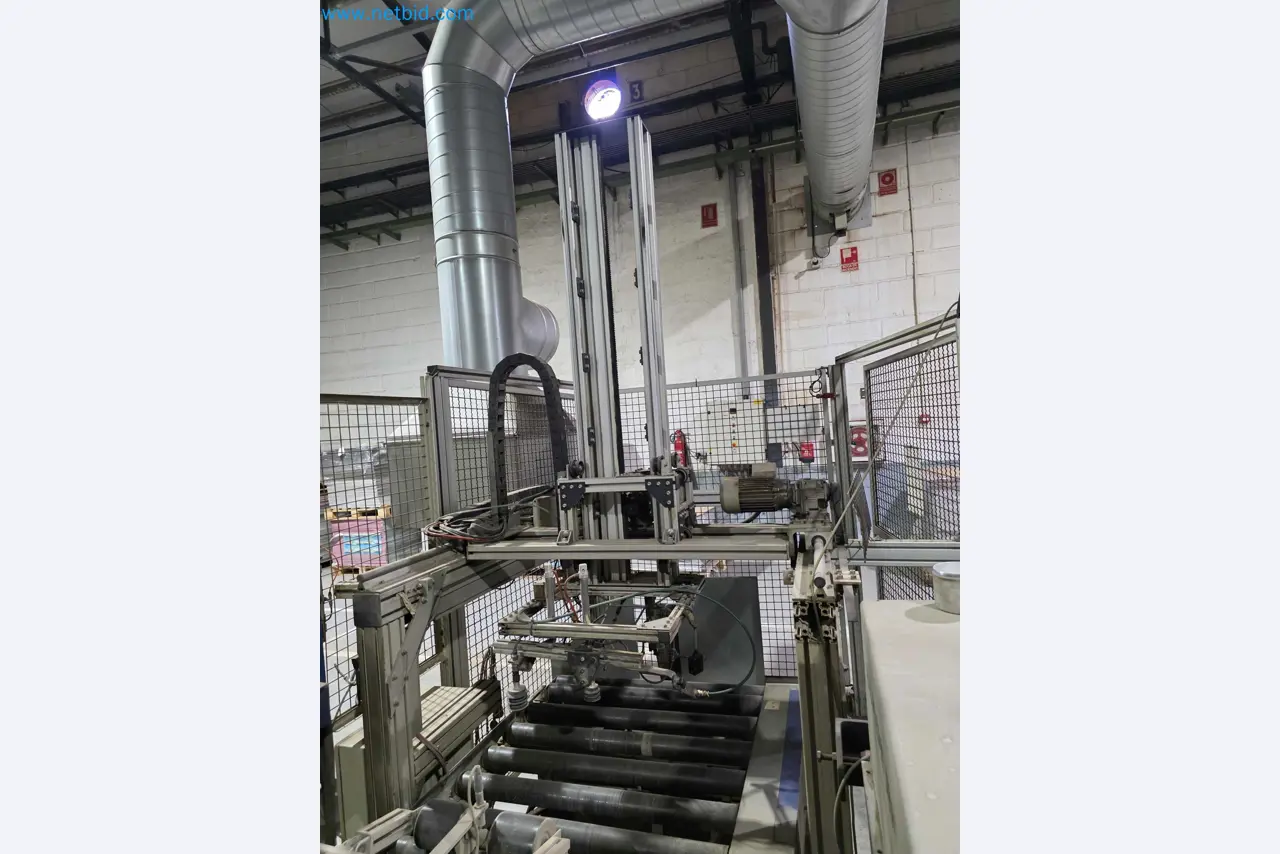 Liquidação de empresas - Máquinas de embalagem usadas para embalagem de frutas e legumes (linha de produção de MDF)-12