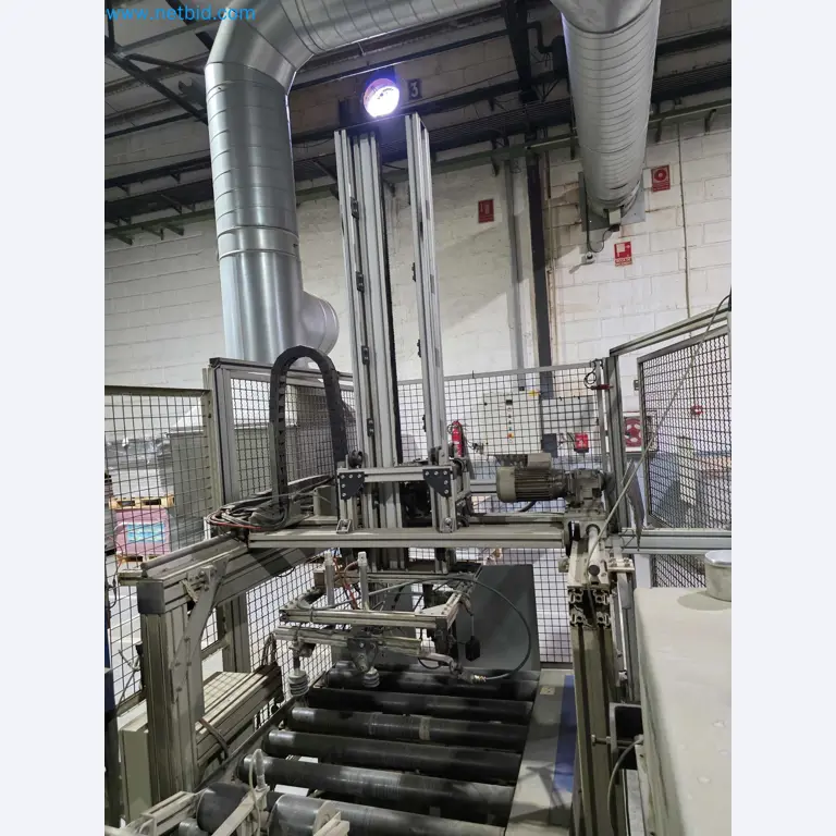 Liquidação de empresas - Máquinas de embalagem usadas para embalagem de frutas e legumes (linha de produção de MDF)-12