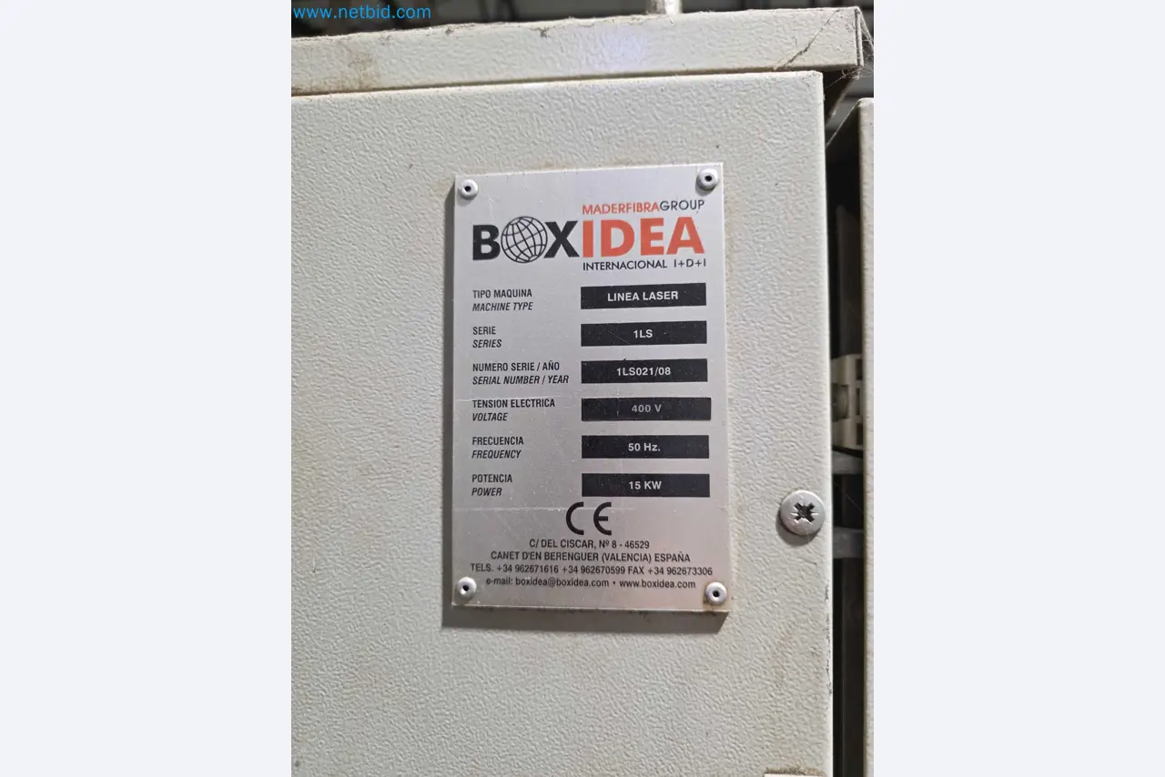 Liquidação de empresas - Máquinas de embalagem usadas para embalagem de frutas e legumes (linha de produção de MDF)-21