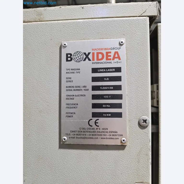 Liquidação de empresas - Máquinas de embalagem usadas para embalagem de frutas e legumes (linha de produção de MDF)-21