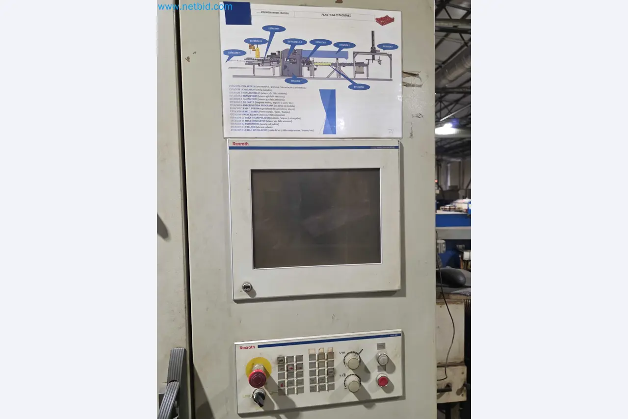 Liquidação de empresas - Máquinas de embalagem usadas para embalagem de frutas e legumes (linha de produção de MDF)-23
