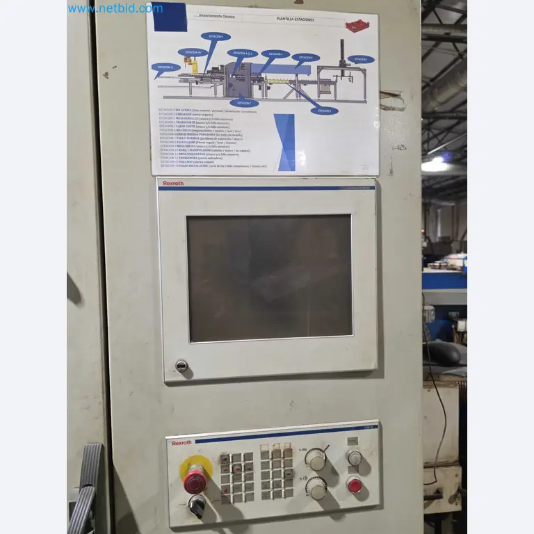 Liquidação de empresas - Máquinas de embalagem usadas para embalagem de frutas e legumes (linha de produção de MDF)-23