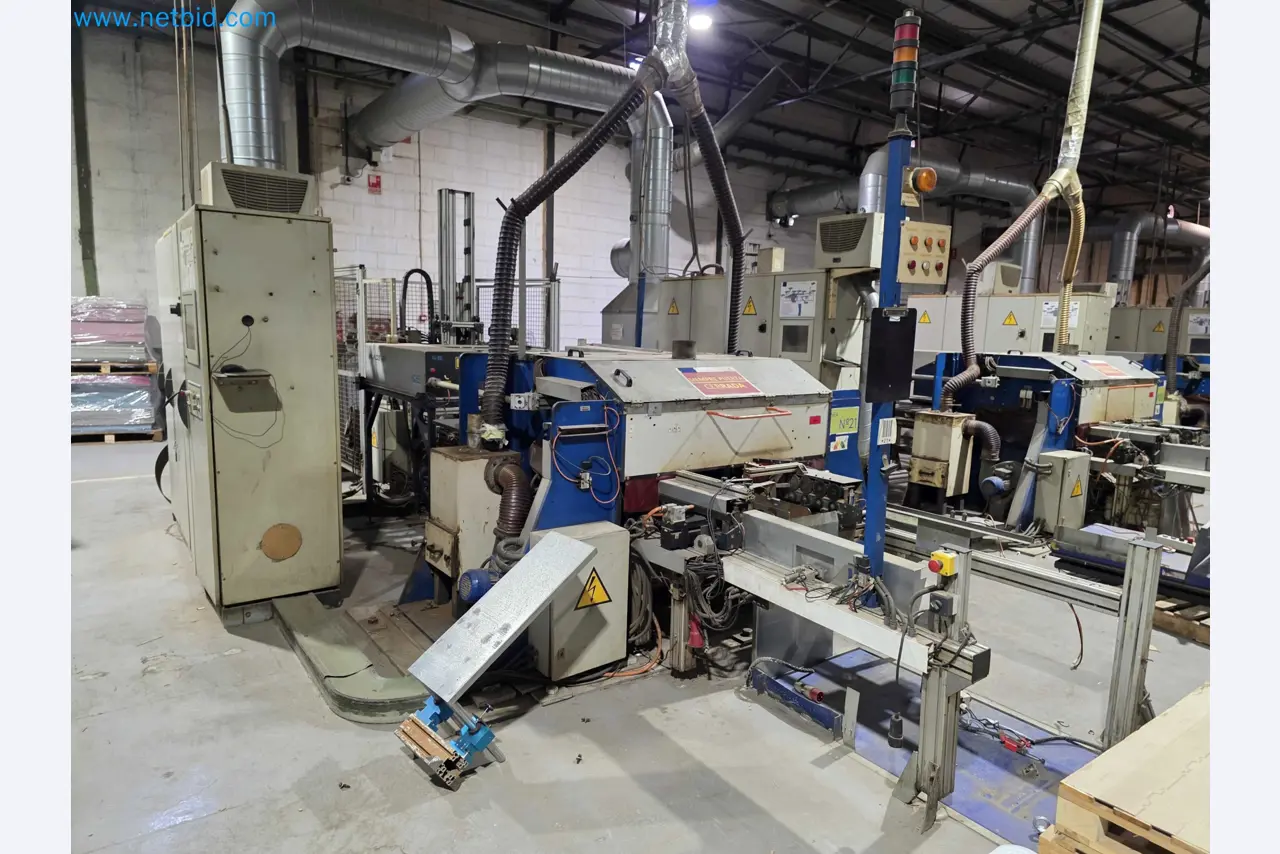 Liquidação de empresas - Máquinas de embalagem usadas para embalagem de frutas e legumes (linha de produção de MDF)-3