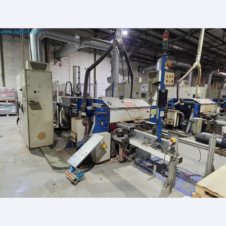 Liquidação de empresas - Máquinas de embalagem usadas para embalagem de frutas e legumes (linha de produção de MDF)-3