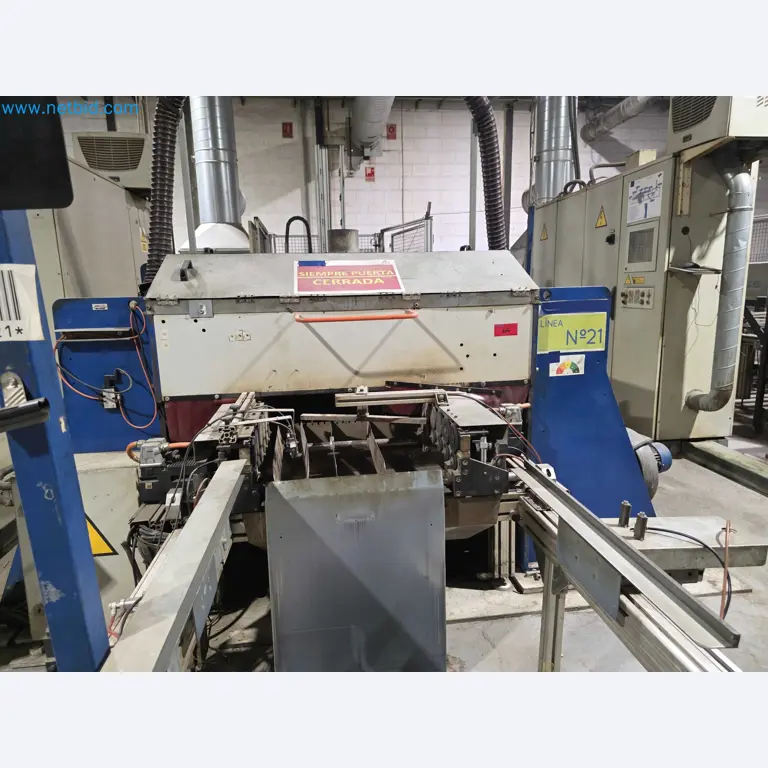 Liquidação de empresas - Máquinas de embalagem usadas para embalagem de frutas e legumes (linha de produção de MDF)-5