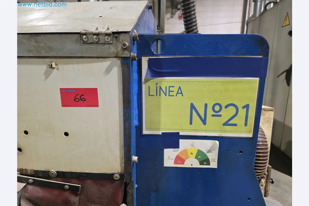 Liquidação de empresas - Máquinas de embalagem usadas para embalagem de frutas e legumes (linha de produção de MDF)-6