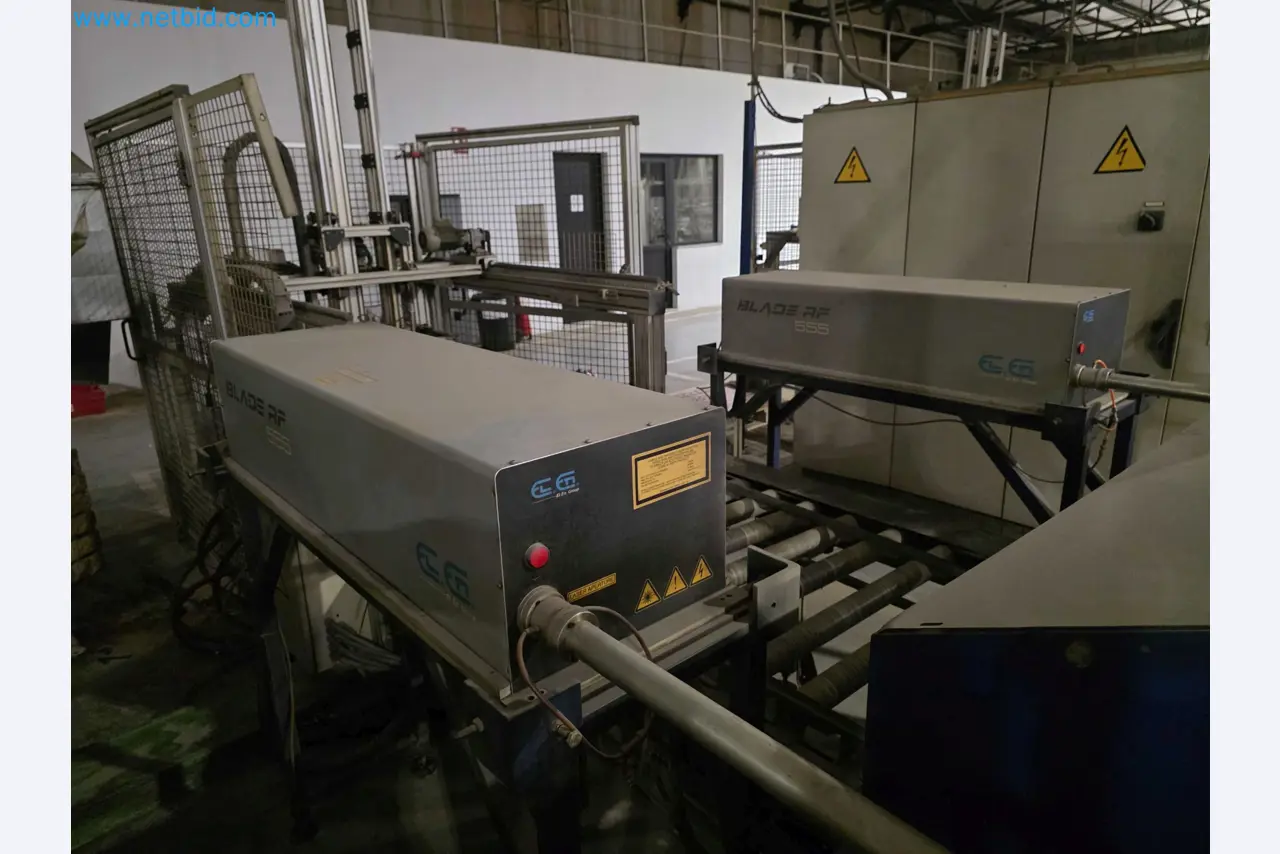 Liquidação de empresas - Máquinas de embalagem usadas para embalagem de frutas e legumes (linha de produção de MDF)-12