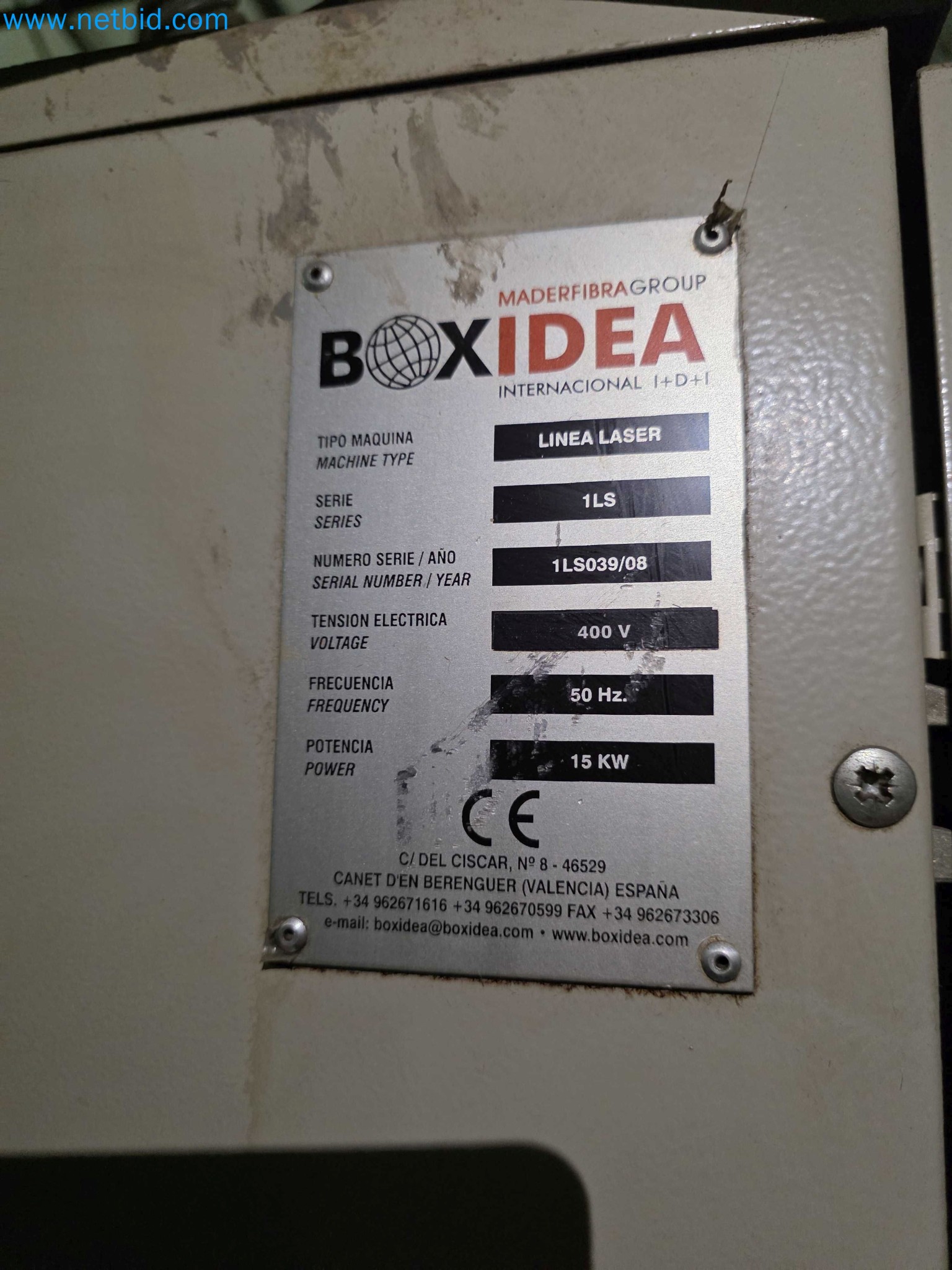 Liquidação de empresas - Máquinas de embalagem usadas para embalagem de frutas e legumes (linha de produção de MDF)-21