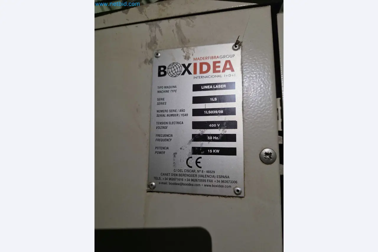 Liquidação de empresas - Máquinas de embalagem usadas para embalagem de frutas e legumes (linha de produção de MDF)-21