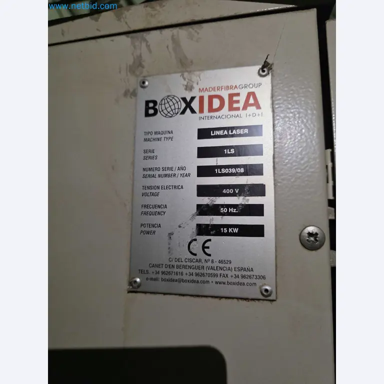 Liquidação de empresas - Máquinas de embalagem usadas para embalagem de frutas e legumes (linha de produção de MDF)-21