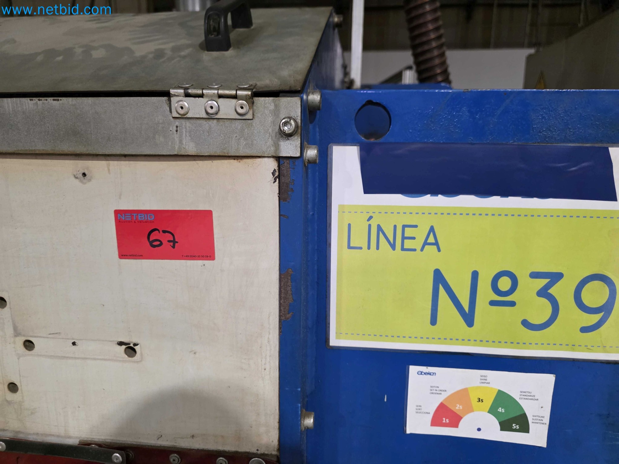 Liquidação de empresas - Máquinas de embalagem usadas para embalagem de frutas e legumes (linha de produção de MDF)-7