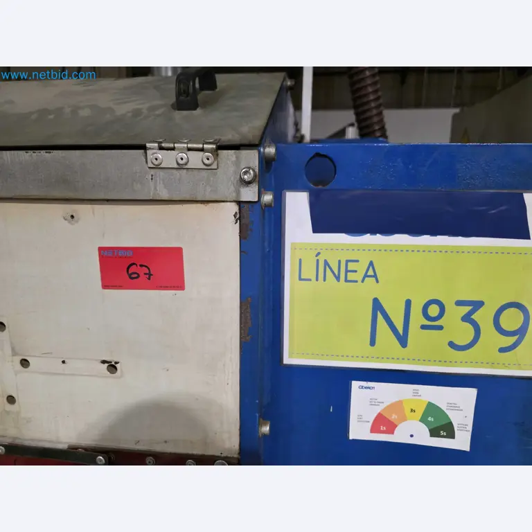 Liquidação de empresas - Máquinas de embalagem usadas para embalagem de frutas e legumes (linha de produção de MDF)-7