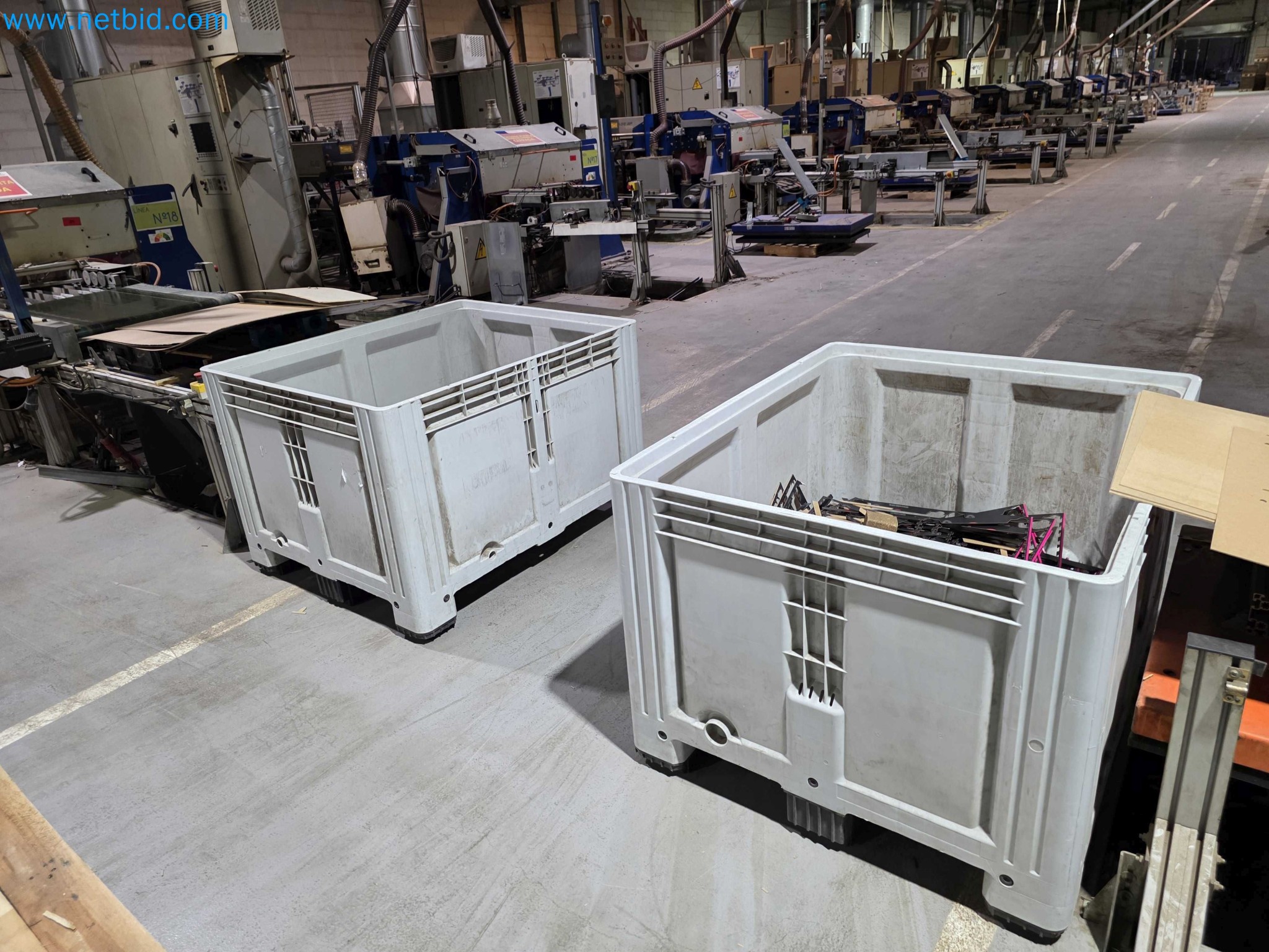 Factory Closure Auction – Used Packaging Machinery for Fresh Produce (MDF / Wood Fiber) Packaging Production Line-10