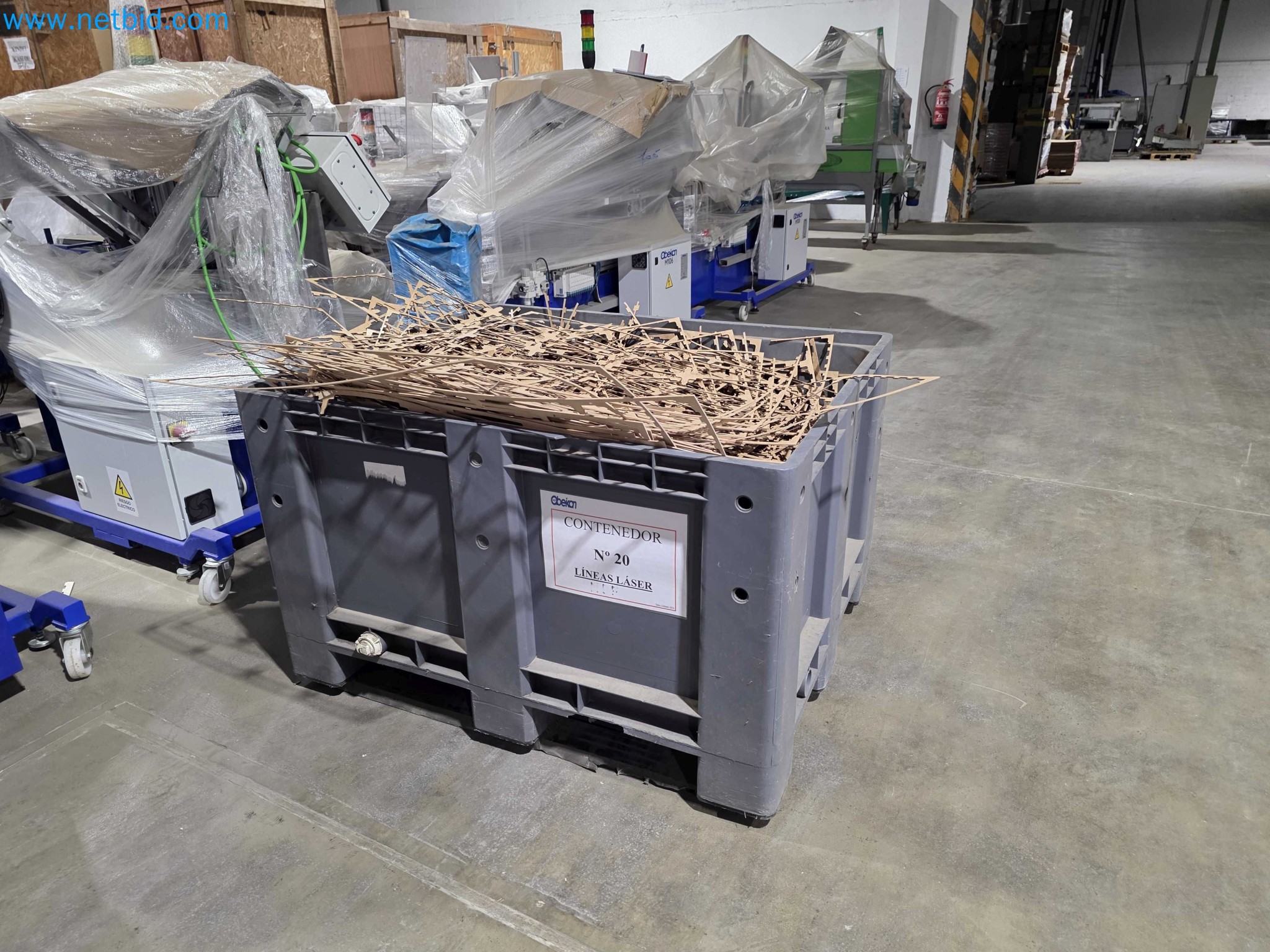 Factory Closure Auction – Used Packaging Machinery for Fresh Produce (MDF / Wood Fiber) Packaging Production Line-15