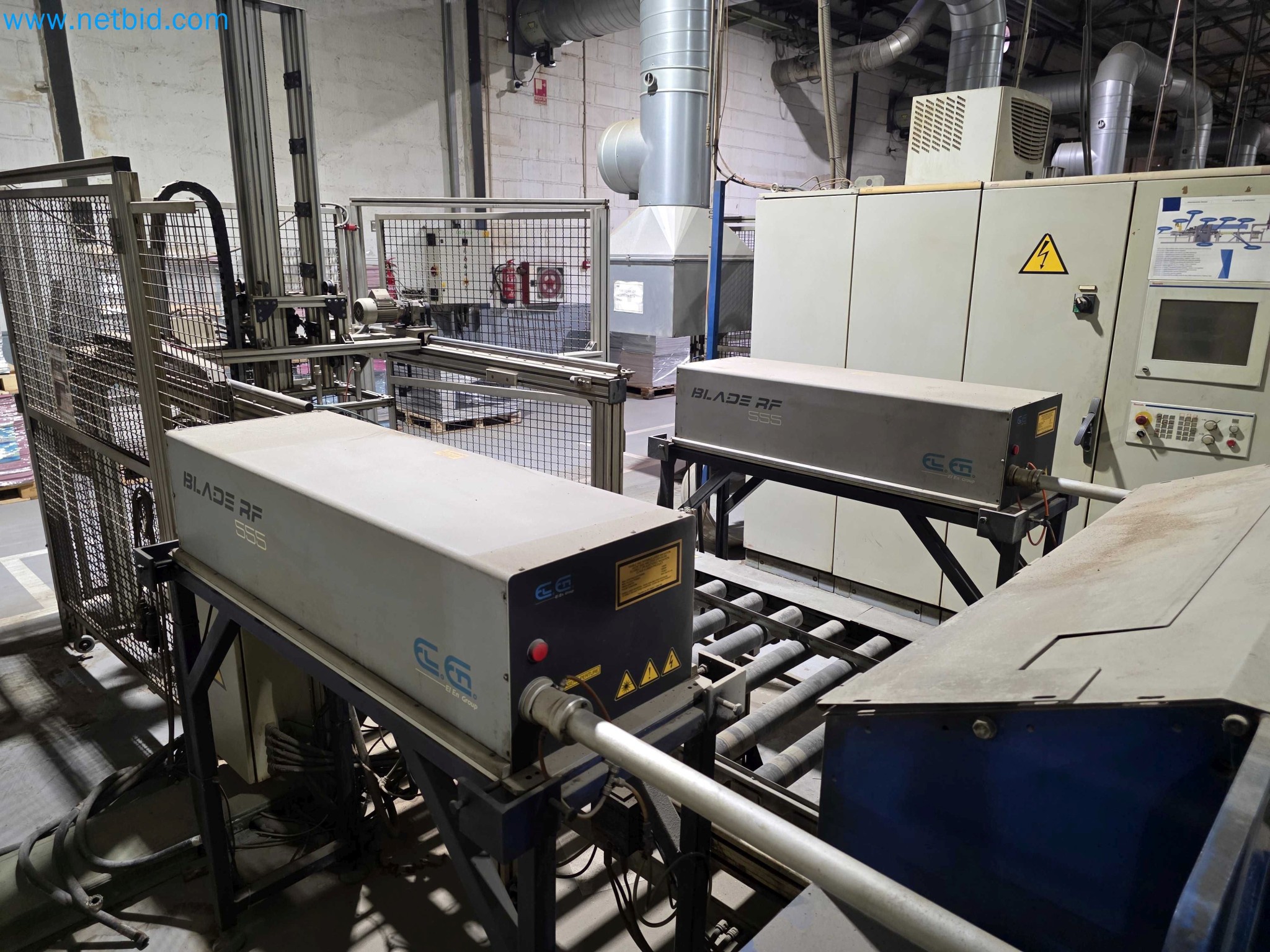 Subasta por Cierre de Fábrica – Maquinaria de Embalaje Usada para Frutas y Verduras (Línea de Producción MDF)-12