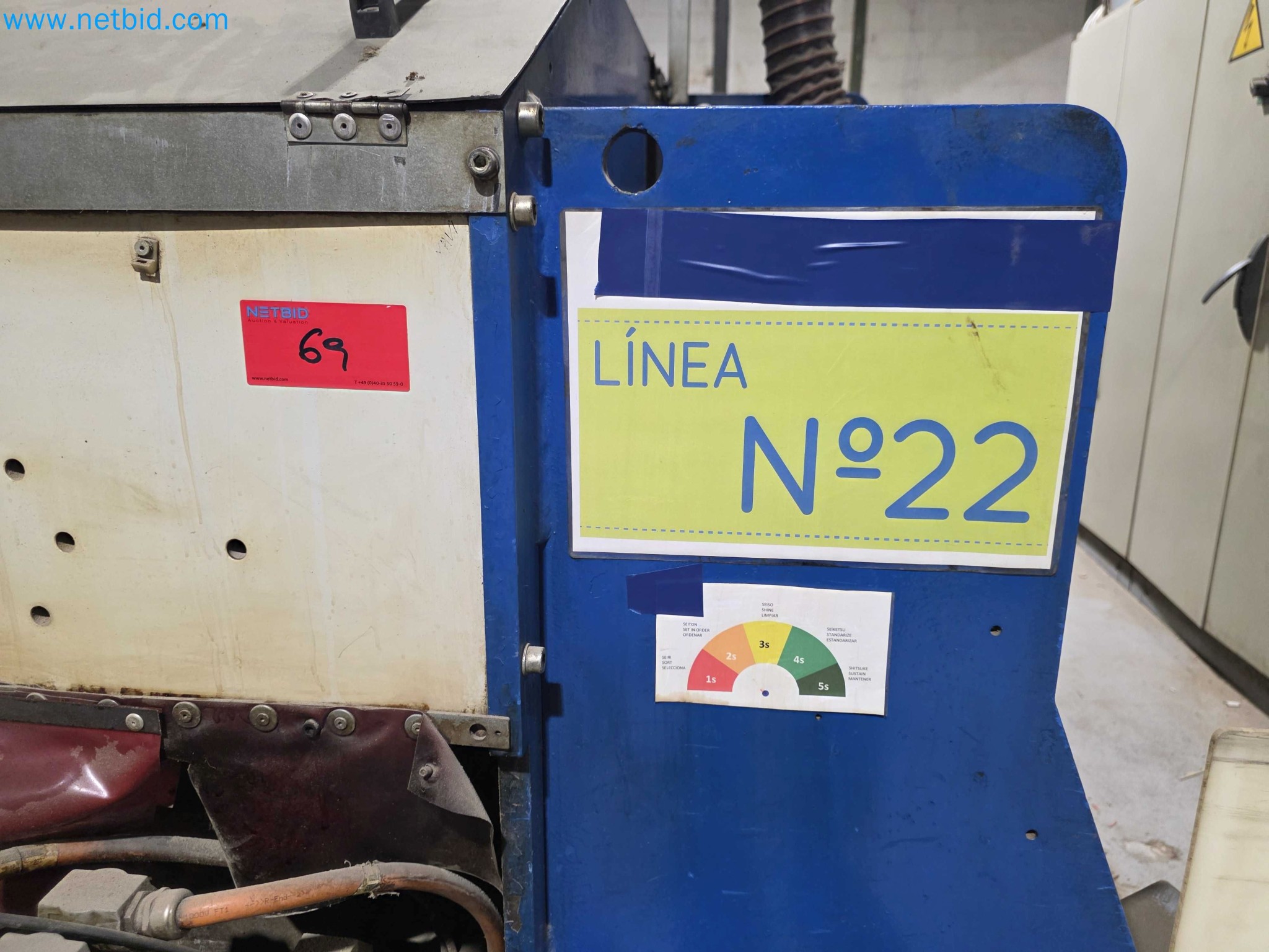 Subasta por Cierre de Fábrica – Maquinaria de Embalaje Usada para Frutas y Verduras (Línea de Producción MDF)-6