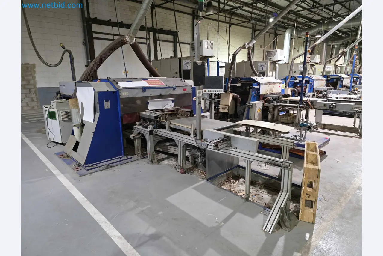 Likvidace podniku - Použité balicí stroje na balení ovoce a zeleniny (výrobní linka MDF)-1