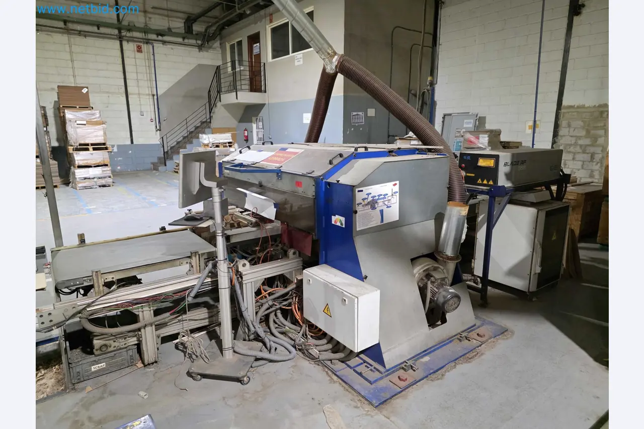 Likvidace podniku - Použité balicí stroje na balení ovoce a zeleniny (výrobní linka MDF)-4